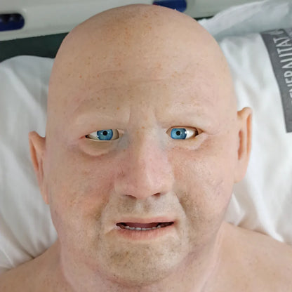 Paul – Realistiskt huvud-till-bål-överdrag för simuleringsdocka (Emulant)