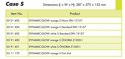 Førstehjælpskasse
selvlysende førstehjælpskasse
Dynamic glow